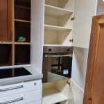 Cucina Lineare Bianca Con Elettrodomestici Usata 568