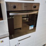 Cucina Lineare Bianca Con Elettrodomestici Usata 568