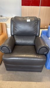 Poltrona Relax Manuale Relaxia In Pelle Derby Nuovo da esposizione 2335/U