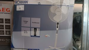 Ventilatore Bomann NUOVO DA ESPOSIZIONE  365/U