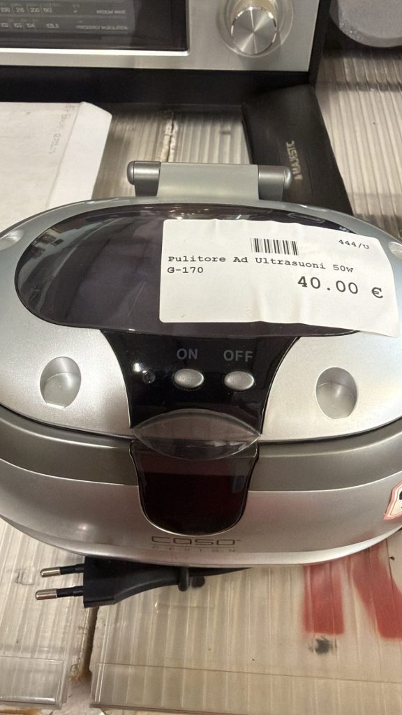 Pulitore Ad Ultrasuoni 50w G-170 Nuovo da esposizione  444/U