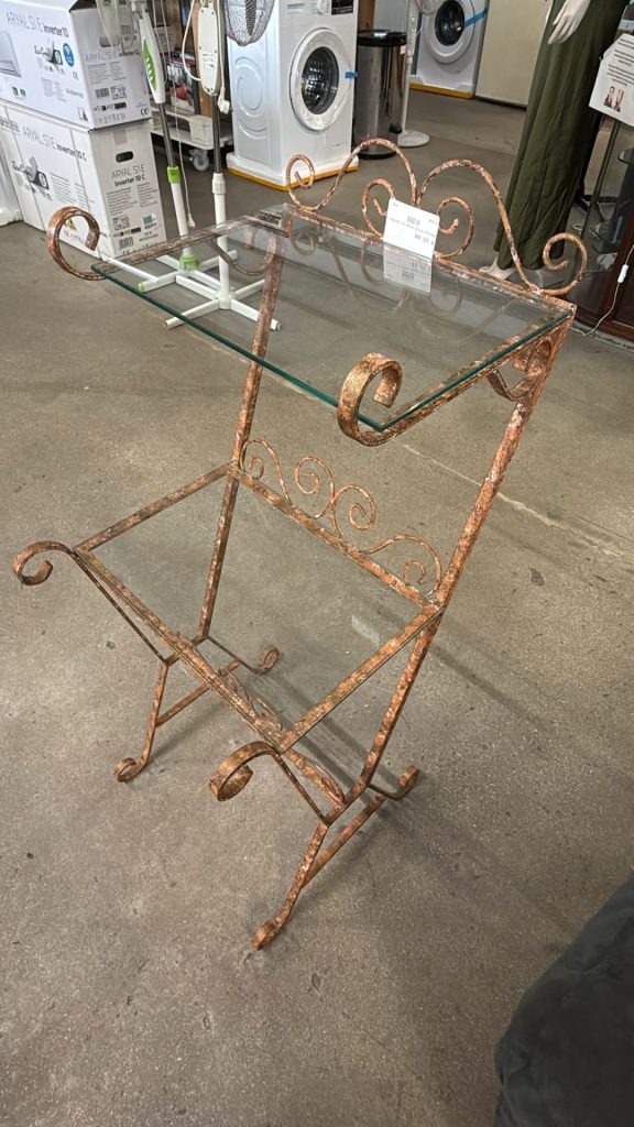 Ripiani In Vetro Stile Vintage Nuovo da esposizione  2531/U