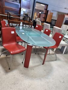 Tavolo in Vetro Allungabile Usato 621