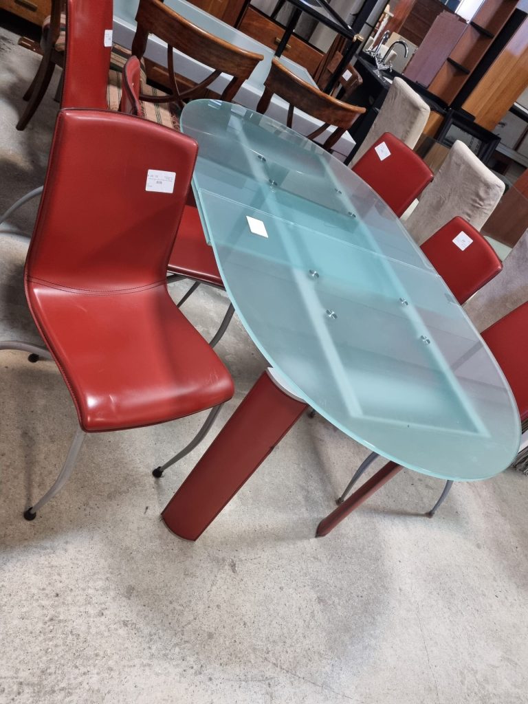 Tavolo in Vetro Allungabile Usato 621