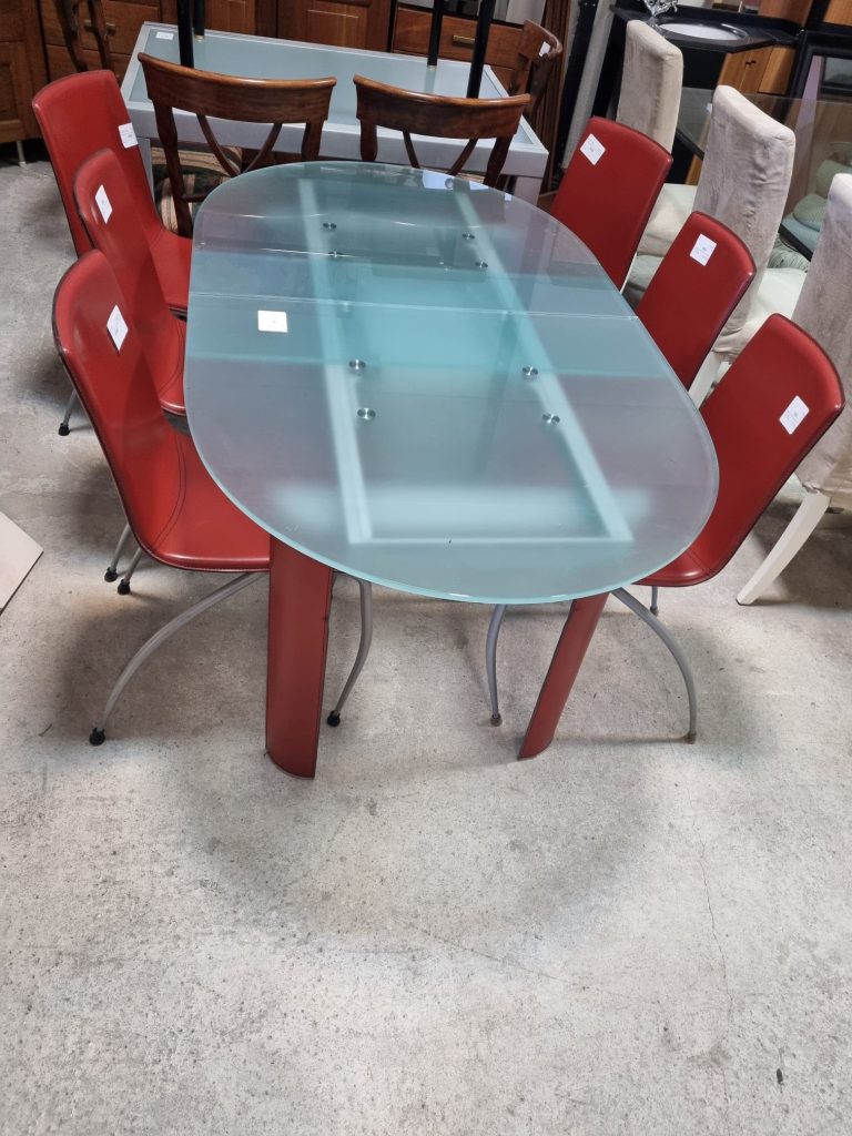 Tavolo in Vetro Allungabile Usato 621