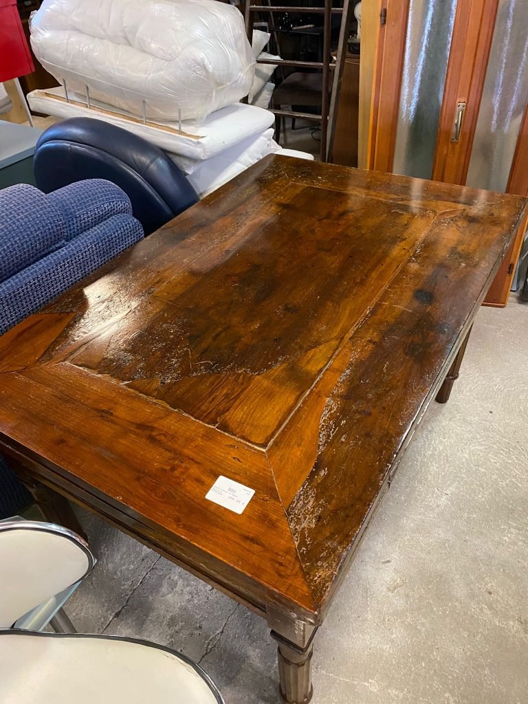 Tavolo Antico In Legno Massiccio Usato 582