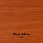 Zoccolo per cucina in PVC barra 4 mtl H15 colore ciliegio Arizona