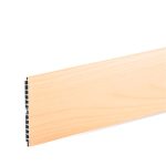 Zoccolo per cucina in PVC barra 4 mtl H15 colore faggio chiaro