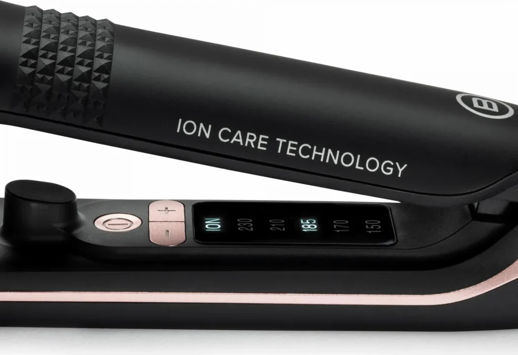 Bellissima Imetec Piastra per Capelli Potenza 67 Watt Lunghezza Cavo 1,8 m colore Nero e Rosa - 11878