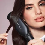 Bellissima Imetec Piastra per Capelli Potenza 67 Watt Lunghezza Cavo 1,8 m colore Nero e Rosa - 11878
