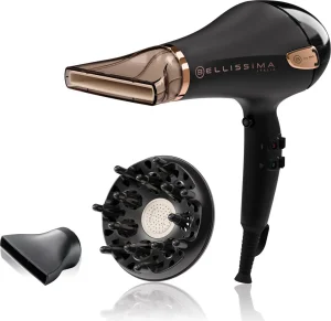 Bellissima Imetec Phon Asciugacapelli Ceramico 2300 Watt 2 Velocità 3 temperature Colpo Freddo - 11665 P5 3800 Bellissima