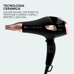 Bellissima Imetec Phon Asciugacapelli Ceramico 2300 Watt 2 Velocità 3 temperature Colpo Freddo - 11665 P5 3800 Bellissima