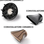 Bellissima Imetec Phon Asciugacapelli Ceramico 2300 Watt 2 Velocità 3 temperature Colpo Freddo - 11665 P5 3800 Bellissima