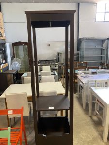 Mobile guardaroba a giorno in legno USATO 3263/U