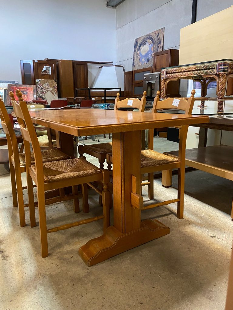 Tavolo rettangolare in legno USATO 3170/u