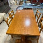 Tavolo rettangolare in legno USATO 3170/u