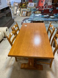 Tavolo rettangolare in legno USATO 3170/u