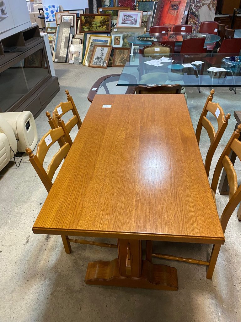 Tavolo rettangolare in legno USATO 3170/u