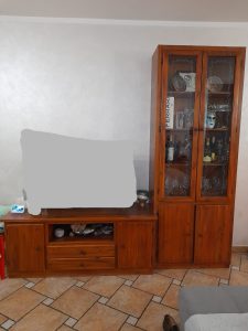 Mobile soggiorno con vetrina usato 672