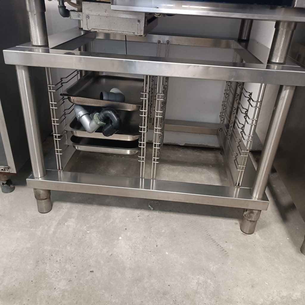 Banco Di Supporto In Acciaio Per Lavabicchieri USATO 3164/U