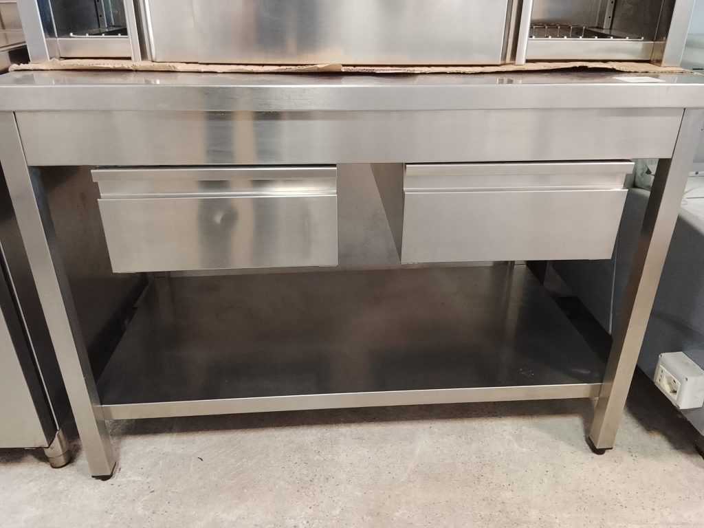 Tavolo Da Lavoto In Acciaio Professionale USATO 3062/U