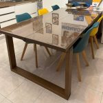 Tavolo Moderno In Legno Usato 490