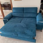 Divano Letto Verde Acqua Usato 3287
