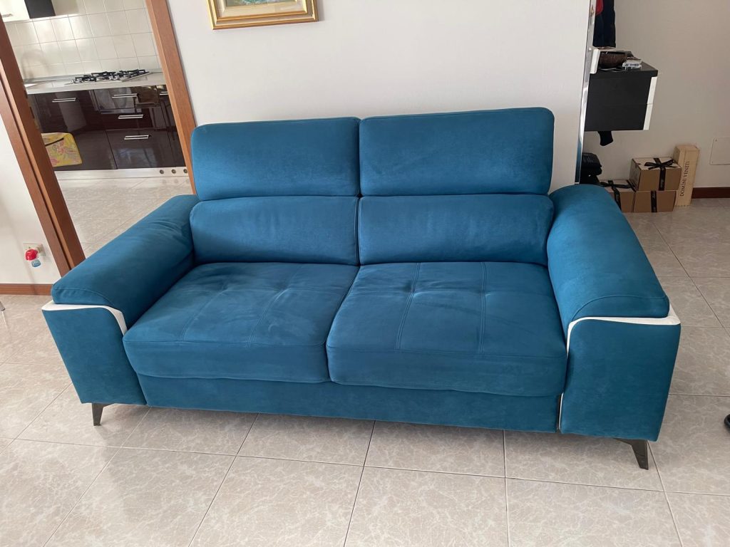 Divano Letto Verde Acqua Usato 3287