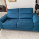 Divano Letto Verde Acqua Usato 3287