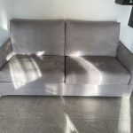 Divano Letto Grigio Con Materasso Nuovo  Usato 3288