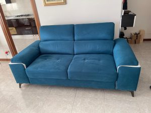 Divano Letto Verde Acqua Usato 3287