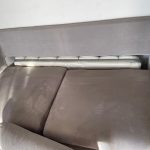 Divano Letto Grigio Con Materasso Nuovo  Usato 3288