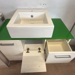 Mobile Bagno Con Specchiera,lavabo Nuovo da Esposizione 479/U