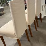 Set 4 sedie seminuove in legno Usato 3757