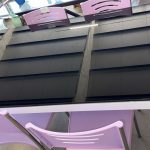 Tavolo In Vetro Nero Nuovo da esposizione 478/U