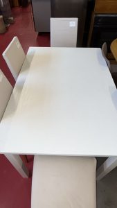 Tavolo allungabile bianco Usato 3394