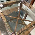 Tavolino In Bambu E Vetro Usato 29