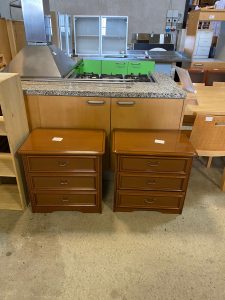 Set 2 comodini in legno USATI 3319/U
