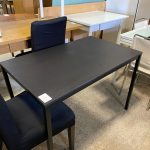 Tavolo rettangolare nero USATO 623/U