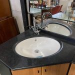 Mobile Bagno Composizione Domino Noce Nero NUOVO DA ESPOSIZIONE 529/U