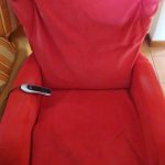 Poltrona elettrica rossa usata 711