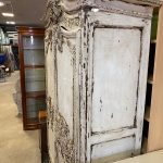 Armadio Finitura Bianca Decapata Stile Provenzale Usato 723