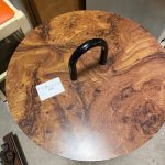 Tavolini Tondi Con Ripiani Effetto Legno E Marmo USATO 822/U