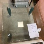 Tavolino In Vetro NUOVO DA ESPOSIZIONE 829/U