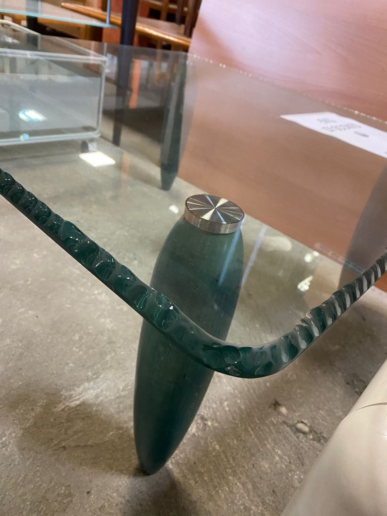Tavolino In Vetro NUOVO DA ESPOSIZIONE 829/U