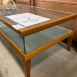 Tavolino Da Soggiorno In Legno E Vetro NUOVO DA ESPOSIZIONE 722/U
