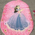 Tappeto Rosa Principessa 123x199 Usato 4129/U