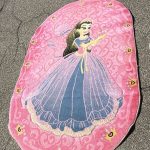 Tappeto Rosa Principessa 123x199 Usato 4129/U