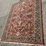 Tappeto Rosso Fantasia 170x220 Usato 4130/U