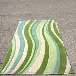 Tappetto Verdeblubianco 141x196 Usato 4131/U